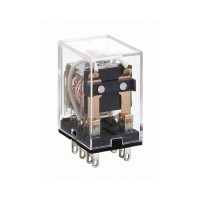 Промежуточное реле CHINT JZX-22F(D) 4 конт. с инд. LED 3А 220В AC