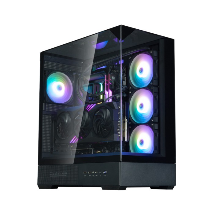 Компьютерный корпус Zalman P40 Prism Plus Black без Б/П