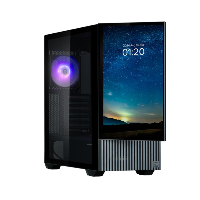 Компьютерный корпус Zalman Z10 DS Black без Б/П