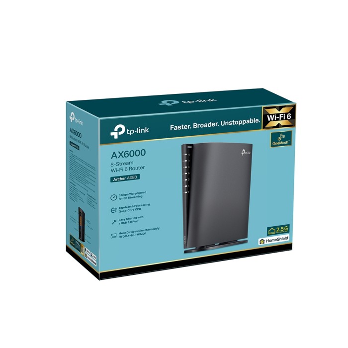 Маршрутизатор TP-Link Archer AX80