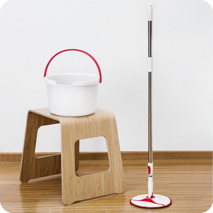 Комплект для уборки Yijie Rotary Mop Set Белый