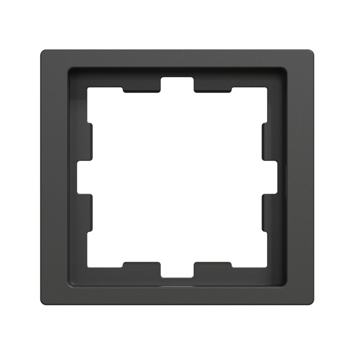 Рамка MERTEN MTN4010-6534 D-Life 1 постовая антрацит