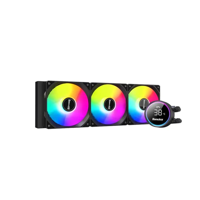 Кулер с водяным охлаждением Huntkey GX360R Blaktip Shark