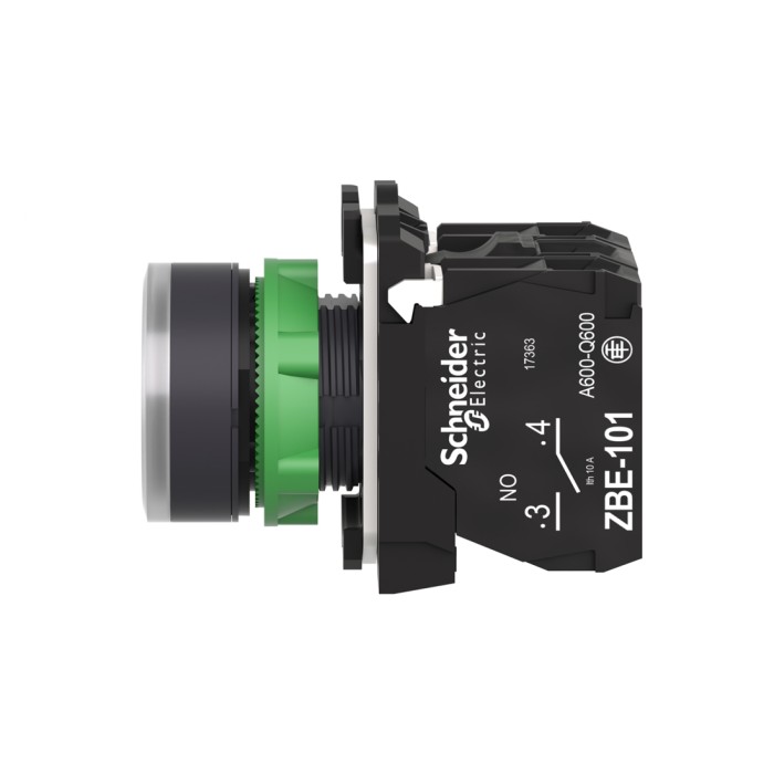 Кнопка SE XB5AW31B5 22мм 24В с подсветкой белая