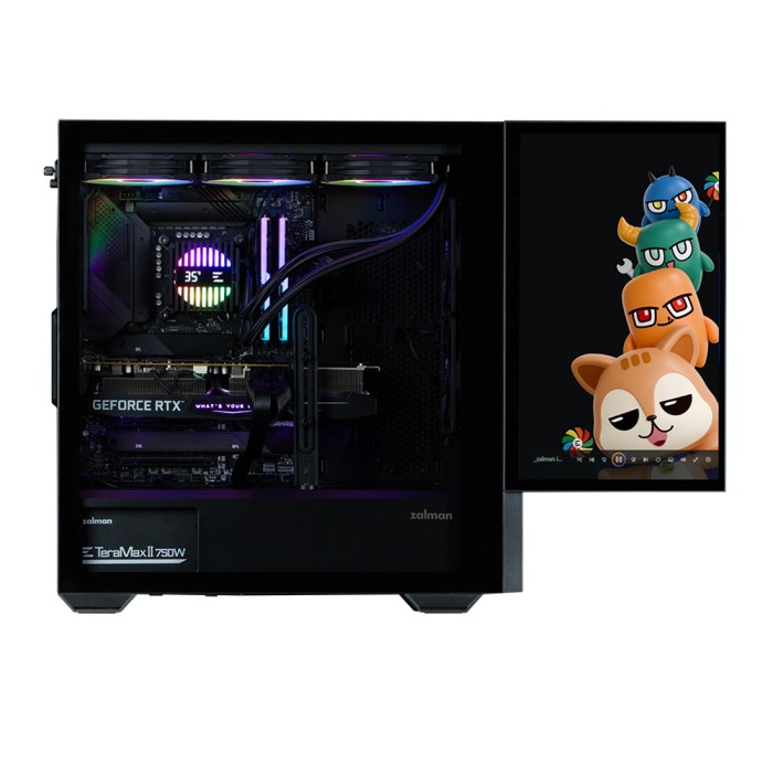 Компьютерный корпус Zalman Z10 DS Black без Б/П