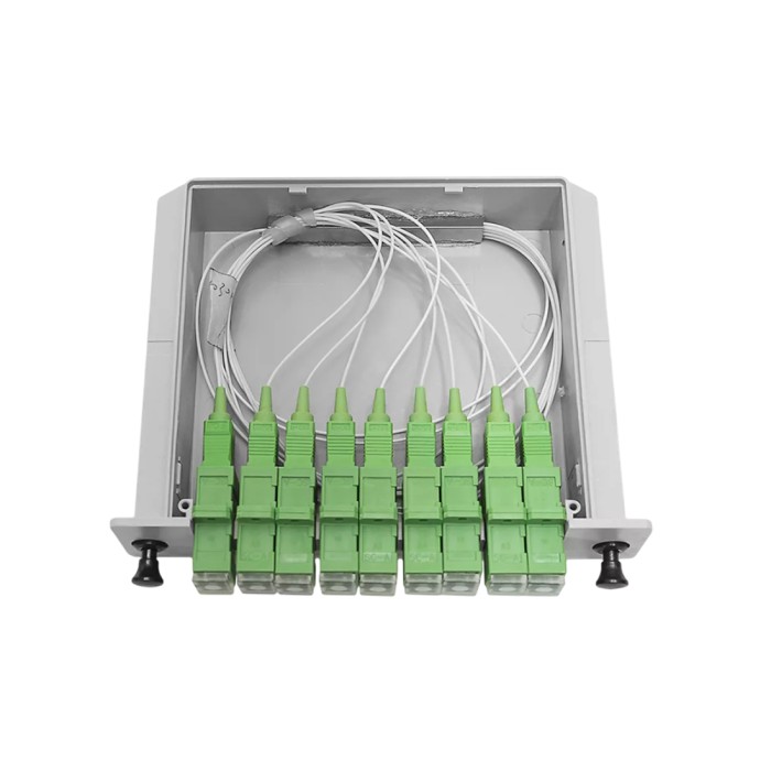 Сплиттер оптоволоконный в корпусе PLC-1×8 SC/АPC