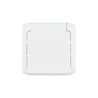 Розетка с крышкой Legrand Forix 16A 250В IP44 накладная белый
