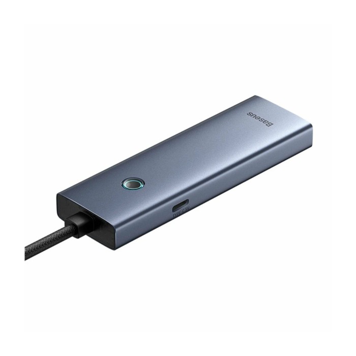 Концентратор Baseus UltraJoy Series 4-Port Space Grey (B0005280B811-08)