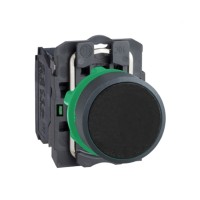 Кнопка SE XB5AA21 22мм с возвратом черная