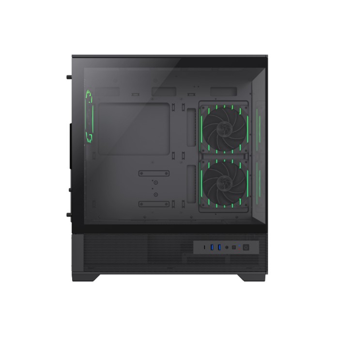 Компьютерный корпус Gamemax VISTA 2 AB Black без Б/П