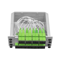 Сплиттер оптоволоконный в корпусе PLC-1x16 SC/APC
