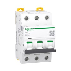 Автоматический выключатель SE A9F75306 Acti9 iC60N 3P 6А D 6 kA