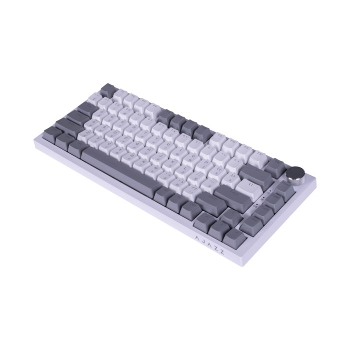Клавиатура Ajazz AK820-AS Red Switch Белый