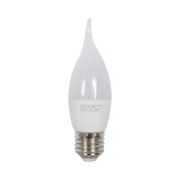 Лампа светодиодная SVC LED CB35-9W-E27-4000K Свеча на ветру Нейтральный