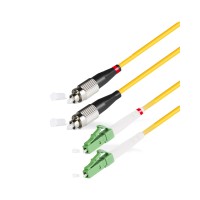 Патч Корд Оптоволоконный LC/APC-FC/UPC SM 9/125 Duplex 3.0мм 1 м