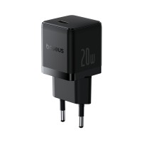 Адаптер питания Baseus Palm 1C 20W Black (P10111602113-00)