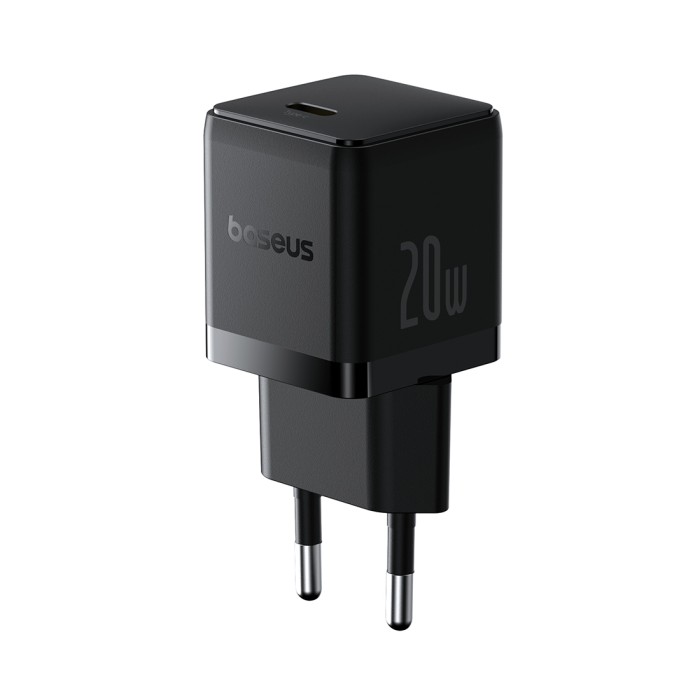 Адаптер питания Baseus Palm 1C 20W Black (P10111602113-00)