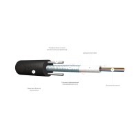 Кабель оптоволоконный ИКСЛ-Т-М8-2,7 кН