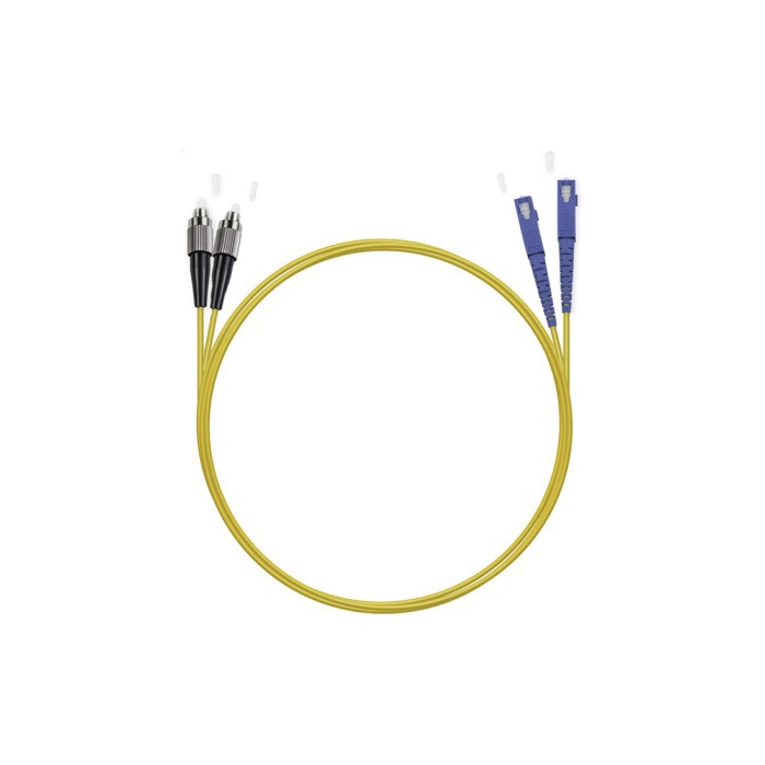 Патч Корд Оптоволоконный SC/UPC-FC/UPC SM 9/125 Duplex 2.0мм 1 м