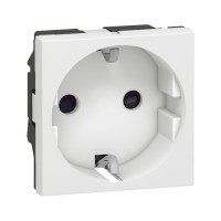 Розетка электрическая Legrand 077211 Mosaic 2к+З белая