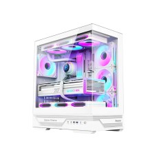 Компьютерный корпус Huntkey GX760A Fortune White без Б/П
