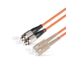 Патч Корд Оптоволоконный SC/UPC-FC/UPC MM OM2 50/125 Duplex 3.0мм 1 м