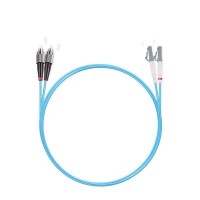 Патч Корд Оптоволоконный FC/UPC-LC/UPC MM OM3 50/125 Duplex 3.0мм 1 м