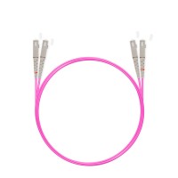 Патч Корд Оптоволоконный SC/UPC-SC/UPC MM OM4 50/125 Duplex 3.0мм 1 м