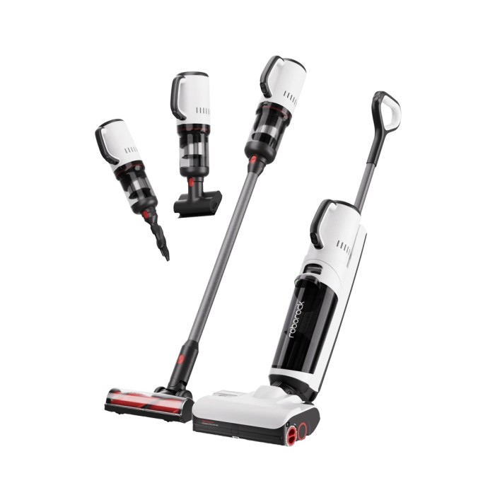 Беспроводной вертикальный пылесос Roborock Dyad Pro Combo с функцией влажной уборки Черно-белый