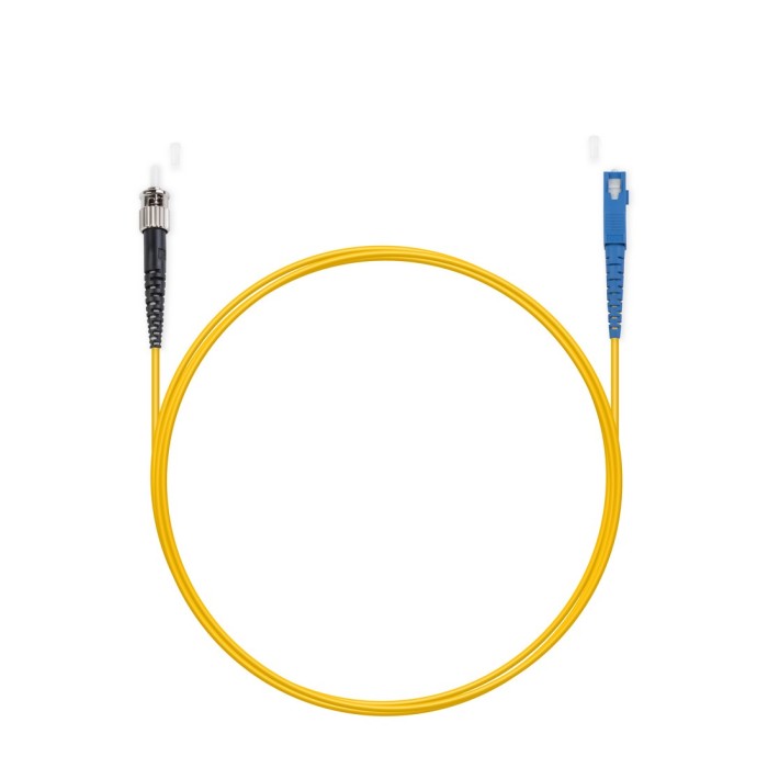 Патч Корд Оптоволоконный SC/UPC-ST/UPC SM 9/125 Simplex 2.0мм 1 м