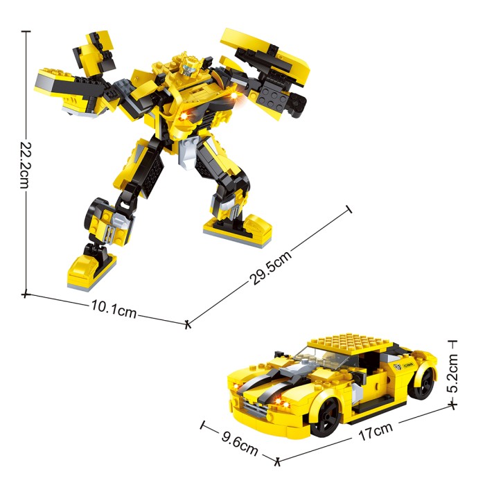 Игровой конструктор Keyixing 25511 КАПИТАН (244 детали в наборе)