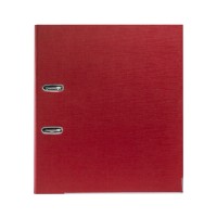 Папка-регистратор Deluxe с арочным механизмом, Office 3-RD24 (3" RED), А4, 70 мм, красный