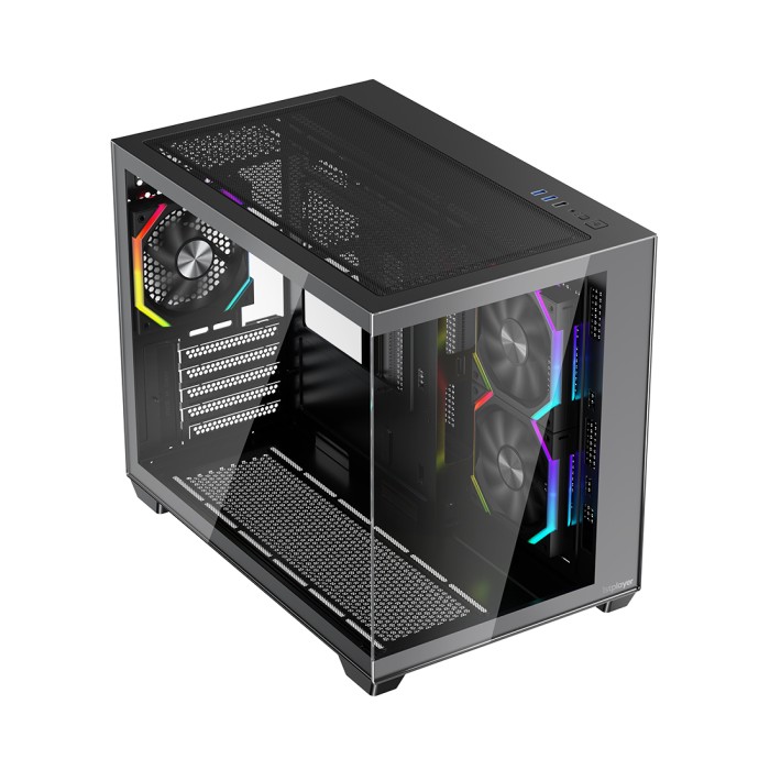 Компьютерный корпус 1STPLAYER BV6 Black без Б/П