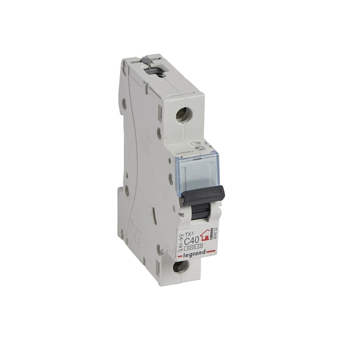 Автоматический выключатель Legrand 404032 1П C40A TX3 6000 6kA