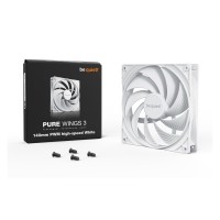 Вентилятор для компьютерного корпуса Bequiet! Pure Wings 3 140mm PWM high-speed White
