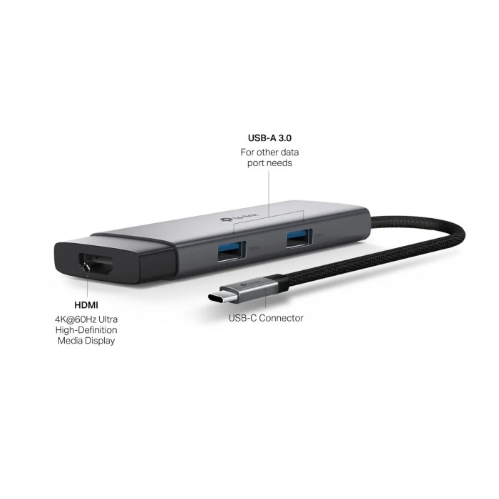 Концентратор USB TP-Link UH5020C