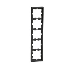 Рамка MERTEN MTN4050-6534 D-Life 5 постовая антрацит