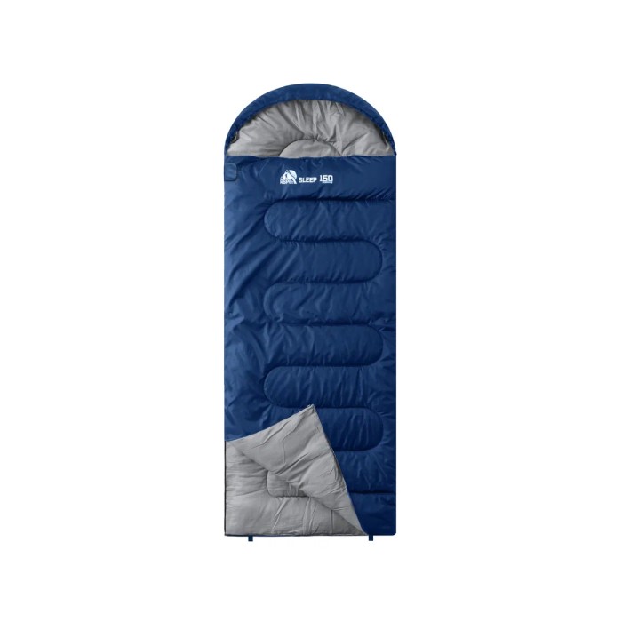 Спальный мешок RSP SLEEP 150 синий левая молния