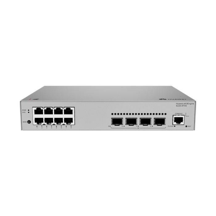 Коммутатор Huawei S220-8T4S