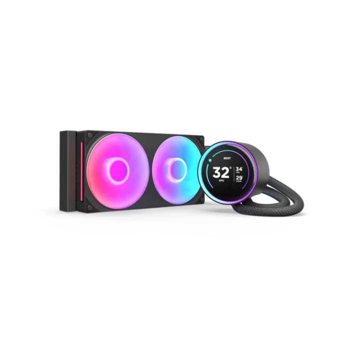 Кулер с водяным охлаждением NZXT Kraken Elite 240 RGB V2 RL-KR24E-B2 Black