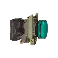 Сигнальная лампа SE XB4BVM3 22мм зелёная 230-240В