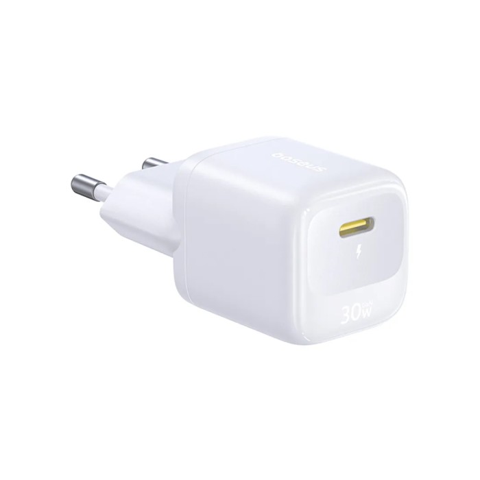 Адаптер питания Baseus EnerFill FN22 Fast Charger 1C 20W EU Moon White