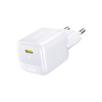 Адаптер питания Baseus EnerFill FN22 Fast Charger 1C 20W EU Moon White