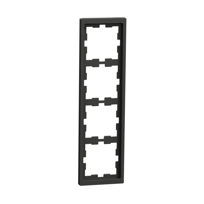Рамка MERTEN MTN4040-6534 D-Life 4 постовая антрацит