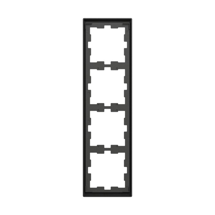 Рамка MERTEN MTN4040-6534 D-Life 4 постовая антрацит