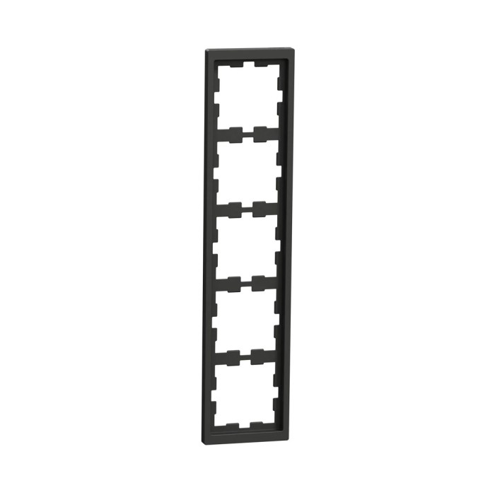 Рамка MERTEN MTN4050-6534 D-Life 5 постовая антрацит