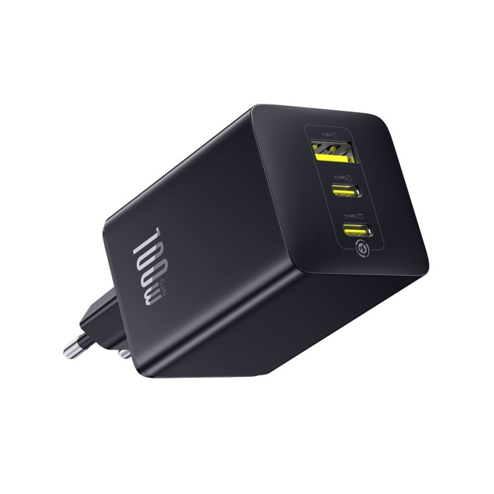 Адаптер питания Baseus EnerFill FE11 2C+U 100W Black (P10182102123-00)
