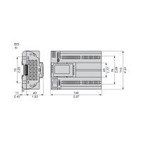 ПЛК М172 SE TM172PDG28RI M172 дисплей 28 I/O ETH 2 RS485