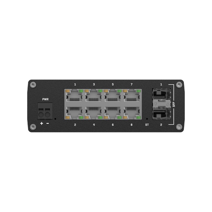 Сетевой шлюз Teltonika TSW212 L2 MANAGED SWITCH 8 GBE, 2 FP PO