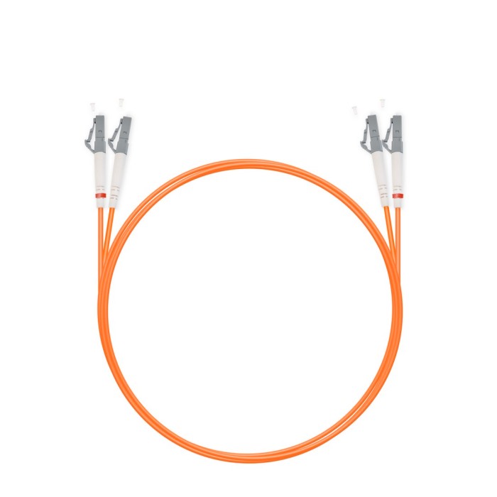 Патч Корд Оптоволоконный LC/UPC-LC/UPC MM OM1 62.5/125 Duplex 3.0мм 1 м